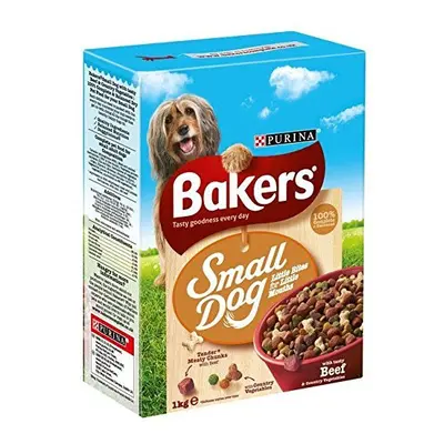 Bakers Small Dog Beef & Veg Dry Food 1kg