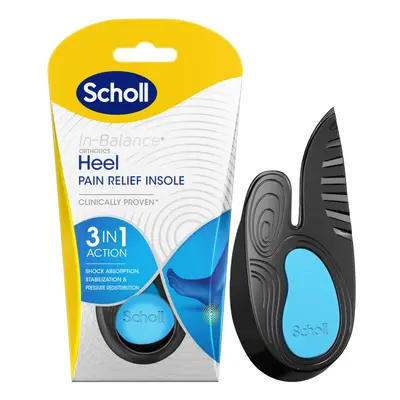 In-Balance Orthotics Heel and Ankle - Insoles for Heel Pain Relief, 3-in-1 Insoles for Heel Pain