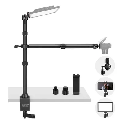 NEEWER TL253A+DS001 Tabletop Overhead Camera Mount Stand