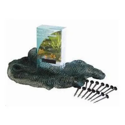 SuperFish Pond Cover Net With Pegs 10x6m