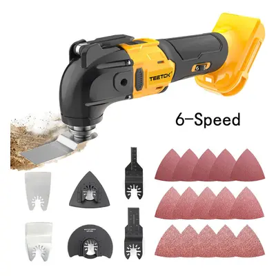 Cordless Brushless Multi Tool+Keyless Blade Change(No Battery)-DeWALT Compatible