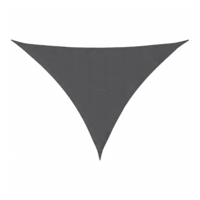 vidaXL Sunshade Sail Oxford Fabric Triangular 3.5x3.5x4.9 m Anthracite Canopy