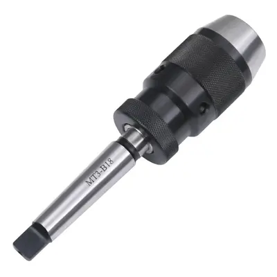 vidaXL Quick Release Drill Chuck MT3-B18 with mm Clamping Range Hardware