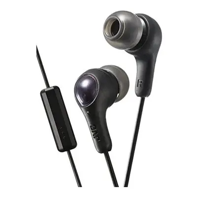 JVC Gumy Plus In Ear Headphones Earphones with Bass Boost, Comfortable Earbuds and Built In Mic 