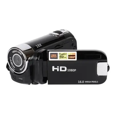 16X Digital Zoom HD Million Pixel Home Travel DV Camera(Black)