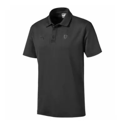 (XS) Puma Scuderia Ferrari Shirt Mens Top Polo Black