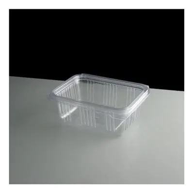 Cristal ml Clear Hinged Lid Salad Container, Pack of