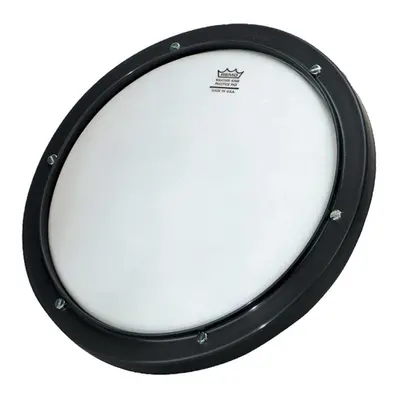 Remo RT-0008-00 8"" Gray Tunable Practice Pad with Ambassador Coated Drumhead