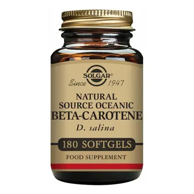 Solgar Natural Source Oceanic Beta Carotene Softgels - Pack of