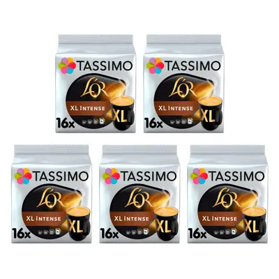 TASSIMO L'OR Intense Coffee Pods Pack (80 Drinks)