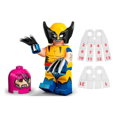 LEGO Marvel Series Minifigure: Wolverine Minifigure Calendar Man Cap