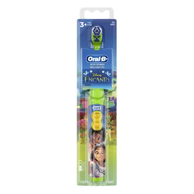 Kid's Battery Toothbrush Featuring Disney's Encanto, Soft Bristles, for Kids 3+