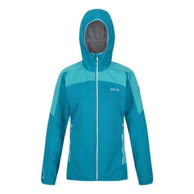 (14 UK, Enamel/Turquoise) Regatta Womens/Ladies Tarvos IV Softshell Jacket