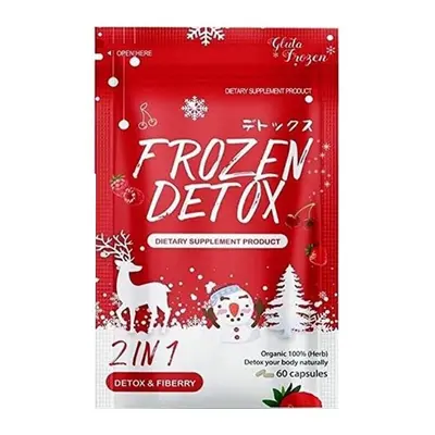 Frozen Detox In Detox & Fiberry Slimming, Organic Herbs For Weight Loss, Dietary Supplement