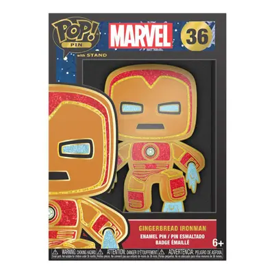 Marvel Comics Iron Man Gingerbread Enamel Pop! Pin