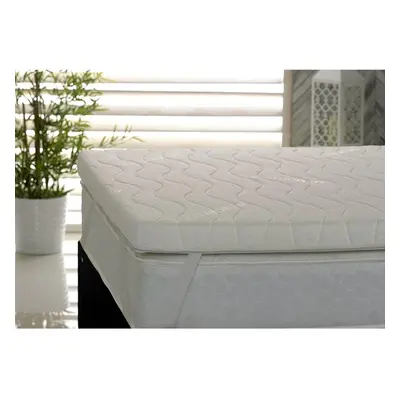 (3FT Single) FOAMEX Recon Foam Mattress Topper Cleanable Cover