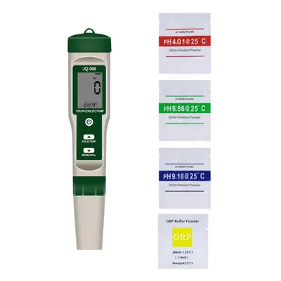 (multicolor, without backlight) Multifunctional Digital In Water Quality Tester Portable High Ac