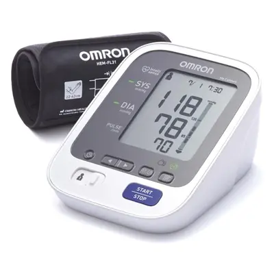 Omron M6 Comfort Cuff Blood Pressure Monitor | Advanced Accuracy, Comfortable Cuff, One-Touch Op