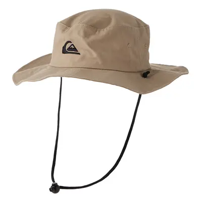 Quiksilver mens Bushmaster Protection Floppy Visor Bucket Sun Hat Kha