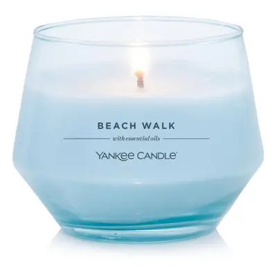 Yankee Candle Studio Medium Candle Beach Walk oz: Long-Lasting Essential-Oil Scented Soy Wax Ble