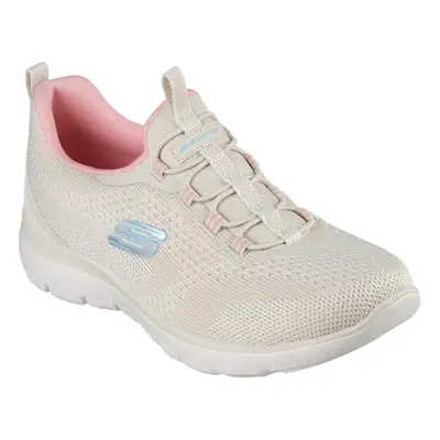 (8 UK, Natural/Pink) Skechers Womens/Ladies Summits New Nature Trainers