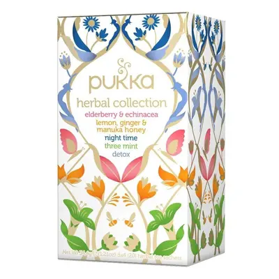 Pukka Herbal Collection - Five Organic Herbal Teas (4 Packs x Tea Bags)