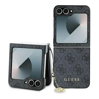 Guess 4G Charm Case for Samsung Galaxy Z Flip Black - GUHCZF6GF4GGR