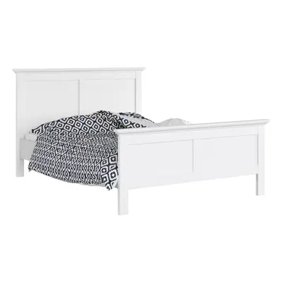 Double Bed (140 x 200) in White