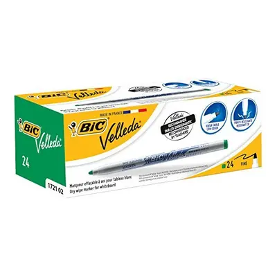 BIC Velleda Whiteboard Bullet Tip Marker (Box of 24) - Green