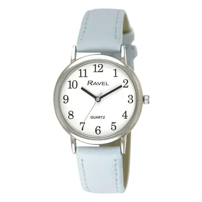 Ravel - Women's Pastel Coloured Everyday Silver Tone Watch