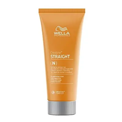 Wella Creatine Straight Smoothing Cream For Normal to Resistant Hair. ml