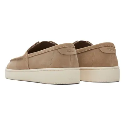 (Brown, (Adults')) TOMS TRVL Lite 100% Cow Men's Dune Espadrilles