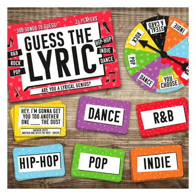 Guess The Lyric Card Game