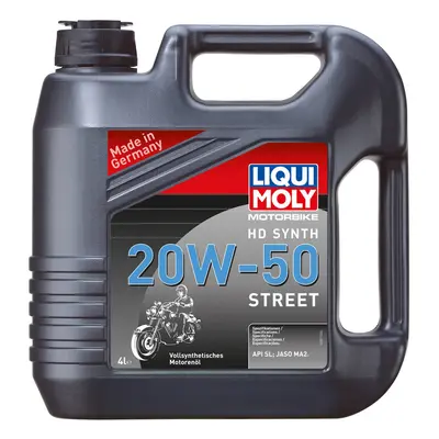 (4 Liters) Liqui Moly Stroke Fully Synthetic HD Street 20W-50 Oil