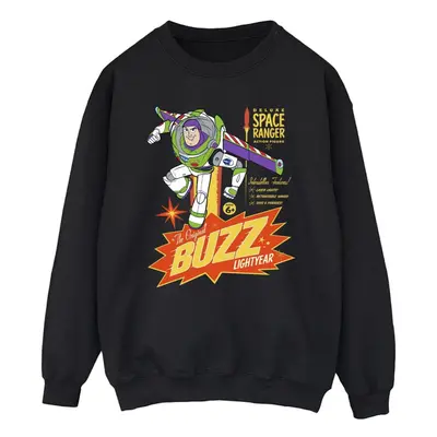 (L, Black) Disney Mens Toy Story Buzz Lightyear Space Sweatshirt