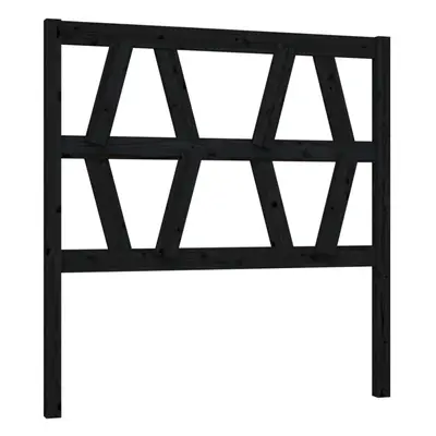 (black, x x cm) vidaXL Bed Headboard Home Bedroom Decorative Bed Header Panel Solid Wood Pine