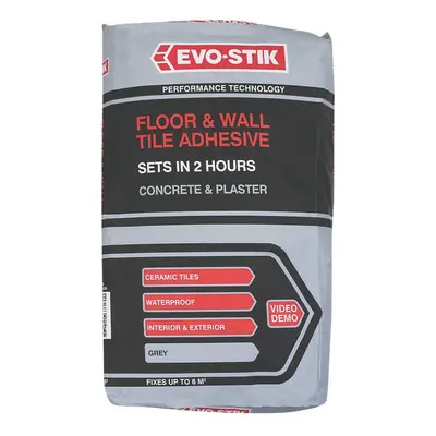 Evo-Stik 20 kg Floor and Wall Tile Adhesive - Grey