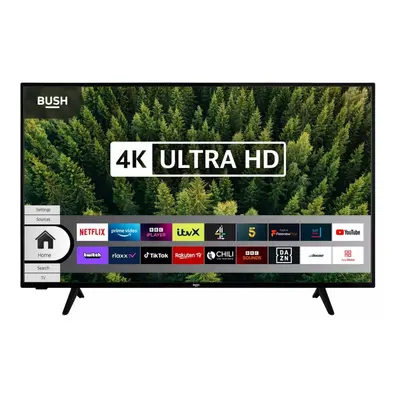 Bush DLED50UHDHDRS1 50" Smart 4K Ultra HD HDR LED TV Freeview Play