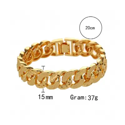 selead Flat chain square round fine bone bracelet female male jewelry gold-plated bracelet femal