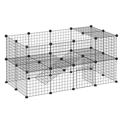 PawHut DIY Pet Playpen Panel for Rabbit Chinchilla Hedgehog