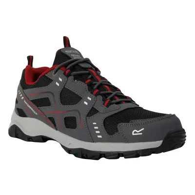 (7 UK, Granite/Rio Red) Regatta Mens Vendeavour Waterproof Walking Shoes