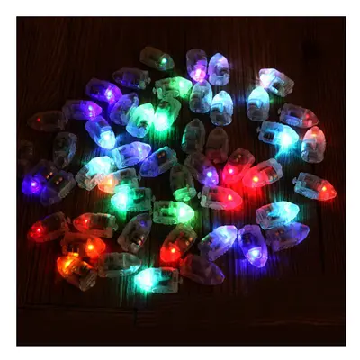 (Colorful) 50Pcs/Lot LED Lamps Balloon Lights for Paper Lantern Balloon Multicolor Christmas Par