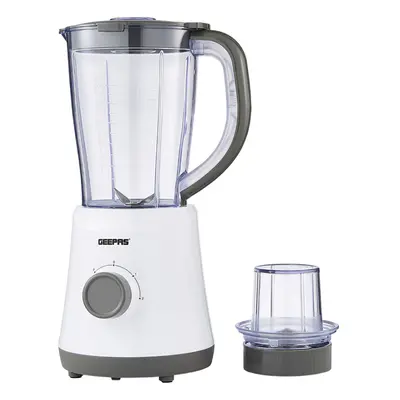 (Grey & White) Geepas Jug Blender Smoothie Maker 500W 1.5L Jar