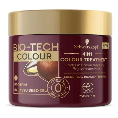 Schwarzkopf Bio-Tech 4-in-1 Colour Treatment Protein Babassu Seed Oil 250ml