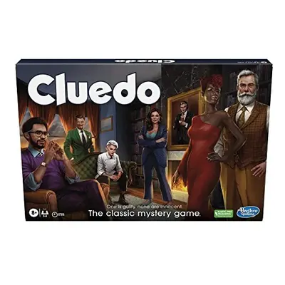 Hasbro Gaming Cluedo Board Game, Reimagined Cluedo Game for Players, Mystery Games, Detective Ga