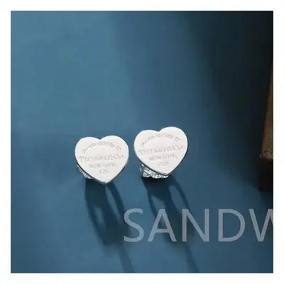 (1) Exquisite S925 Sterling Silver Tfny Earrings New Love Smile Earrings Multiple Styles Availab