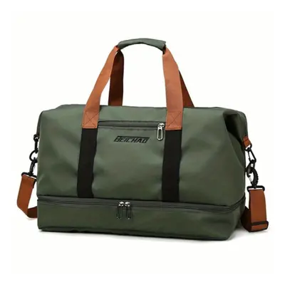 Dry And Wet Separation Large Capacity Travel Bag Casual Outdoor Luggage Bag Handbag