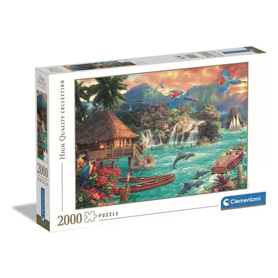 Clementoni Collection Island Life Pieces, Made in Italy, Jigsaw Puzzle for Adults, Multicolor, M