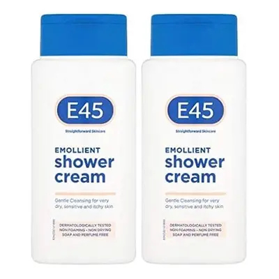 E45 Emollient Shower Cream 200ml x