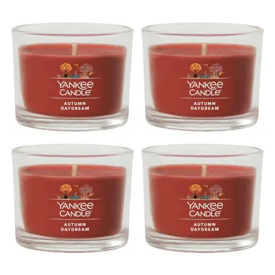 Yankee Candle Signature Votive Mini Candle Jar Autumn Daydream Scent Natural Soy Wax Blend Candl